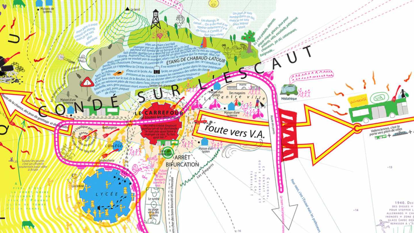 Une cartographie subjective du Valenciennois